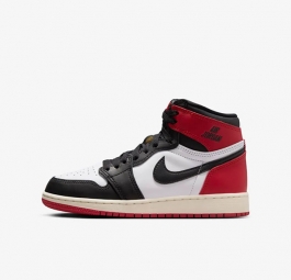 Nike Air Jordan 1 High OG Gs “Black Toe” FD1437-061