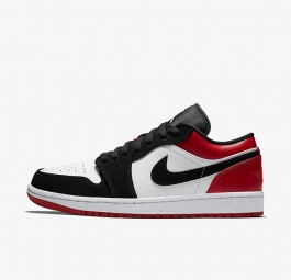 Nike Air Jordan 1 Low “Black Toe” 553558-116