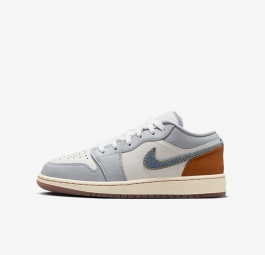 Nike Air Jordan 1 Low GS “Denim Swoosh” FZ5046-041