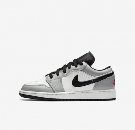 Nike Air Jordan 1 Low GS “Light Smoke Grey” 553560-030