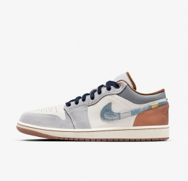 Nike Air Jordan 1 Low SE “Denim Swoosh” FZ5042-041