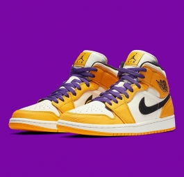 Air Jordan 1 Mid SE “Lakers”