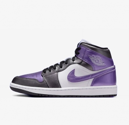 Nike Air Jordan 1 Mid “Metallic Purple” HJ5911-105