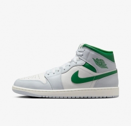 Nike Air Jordan 1 Mid “Summit White Lucky Green” DQ8426-142