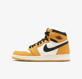 Nike Air Jordan 1 Retro High OG GS “Yellow Ochre” FD1437-701