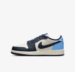 Nike Air Jordan 1 Retro Low OG Gs “Obsidian UNC” CZ0858-400