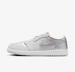 Nike Air Jordan 1 Retro Low OG “Metallic Silver” CZ0790-002