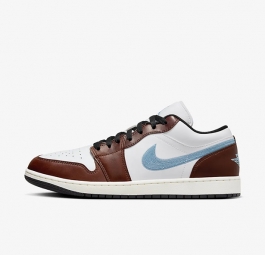 Nike Air Jordan 1 Retro Low SE “Brown Blue Grey” FQ7832-142