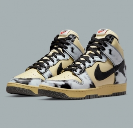 Dunk High 1985 “Black Acid Wash”