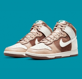 Nike Dunk High Light Chocolate DH5348-100