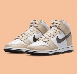 Nike Dunk High “Tan Brown” FD9874-100