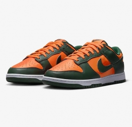 Nike Dunk Low “Miami Hurricanes” DD1391-300