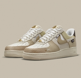 Nike Air Force 1 07 LX “Tan Bling” (w) DX6061-122