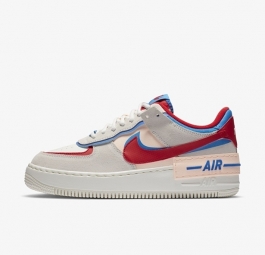 Nike Air Force 1 Shadow “Sail Royal Red” (w) CU8591-100
