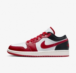Nike Air Jordan 1 Low “White Gym Red” (w) DC0774-160