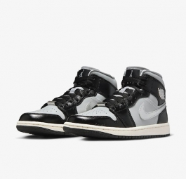 Nike Air Jordan 1 Mid SE “Black Chrome” (w) FB9892-002