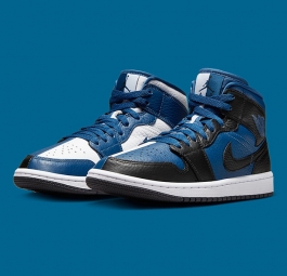 Nike Air Jordan 1 Mid SE “Homage” French Blue (w) DR0501-401