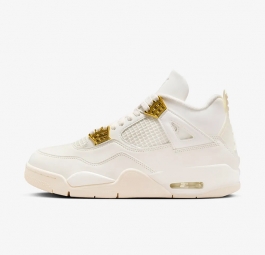Nike Air Jordan 4 Retro “Metallic Gold” (w) AQ9129-170