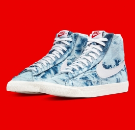 Nike Blazer Mid 77 “Washed Denim” (w) DV2182-900