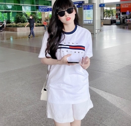 Tommy Hilfiger Essential Flag Logo T-Shirt White